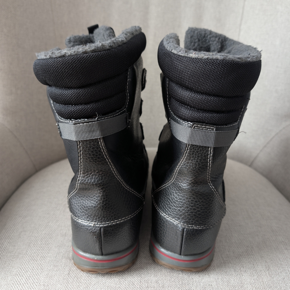 Men's Superfit Snow Boots Black/Gum Size 11 - Picture 5 of 6